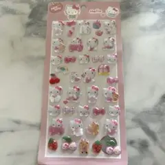 サンリオ　キティ 立体　3Dシール