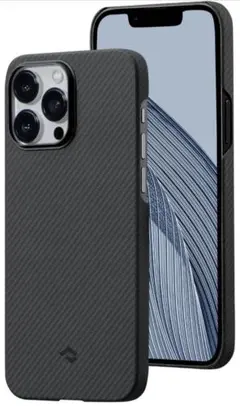 ⭐︎PITAKA iPhone14 Pro ケースMagSafe対応ブラック
