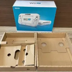 WiiU BASIC SETの空き箱　保証書含む初期添付紙一式