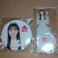 AKB48 近藤沙樹 Officialshopスクラッチ アクスタ缶バッチ