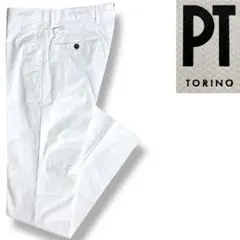 J3012新品PT torino スーパースリムフィットノープリーツパンツ 44