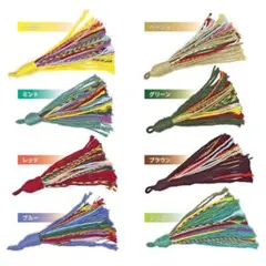ハンドメイド◇エスニックスタイルタッセル◇2個セット