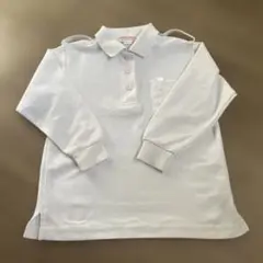 SCHOOL SHIRT ホワイト ポロシャツ 100