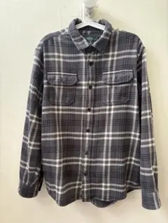 Woolrich 90s ネルシャツ 4ポケ 緑タグ