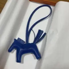 新品未使用品 エルメス ロデオ ブルーフランス PM