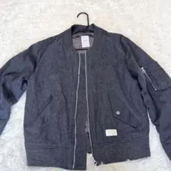 ✨美品✨Name.（ネーム）MA-1 ブラック ウール サイズ0