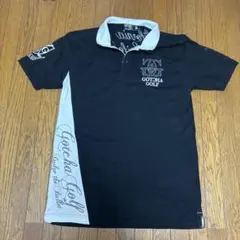 GOTCHA GOLF ポロシャツ XXL 黒/白