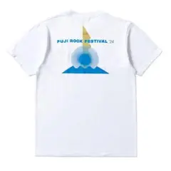フジロック '24 "GIANT FUJI" Tシャツ白 XL 富士山