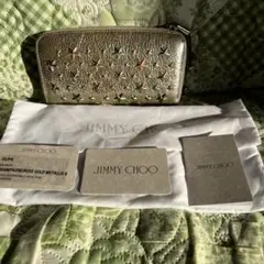 ジミーチュウゴールドの長財布