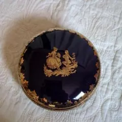 リモージュ　蓋付き小物入れ　フランス製