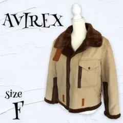 【AVIREX】『F』アヴィレックス ユニセックス フライトジャケット