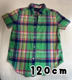 ラルフローレン　半袖ボタンダウンシャツ