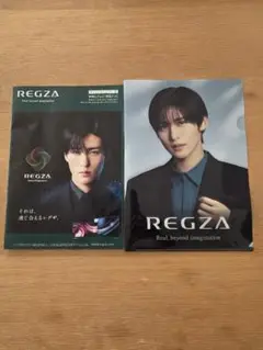 REGZA クリアファイル 目黒蓮