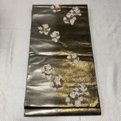 袋帯☆童子 唐子 引箔 ぼかし