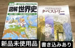 一冊でわかるイラストでわかる図解世界史 最新世界史図説タペストリー 2冊セット