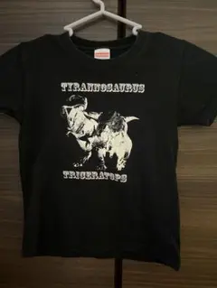 ティラノサウルス トリケラトプス Tシャツ 130 恐竜
