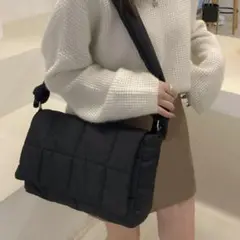 SHEIN♡キルティング ショルダーバック