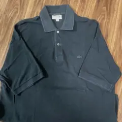 UNITED ARROWS別注　LACOSTE ブラックポロシャツUS Lサイズ