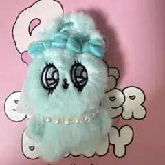 【訳あり】エスターバニー マスコット ぬいぐるみ キーホルダー グリーン