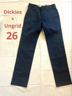 【美品】Dickes×ungridディッキーズアングリッド紺ネイビー　チノパン