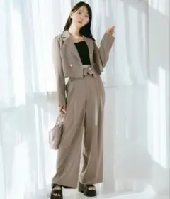 2Way折り返しパンツ