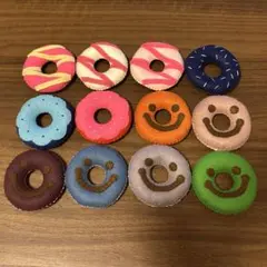 フェルトドーナツ12個⭐︎フェルトおままごと ハンドメイド D