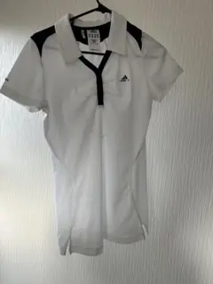 adidas レディース ポロシャツ L ホワイト