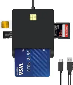 ICカードリーダー マイナンバーカード対応 e-Tax 確定申告