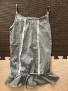 GAP グレー ノースリーブワンピース 120