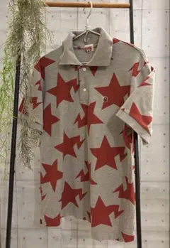 【3枚セット】BAPE スター ポロシャツ Mサイズ グレー × レッド他
