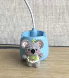 コアラのあみぐるみ エプロン付き