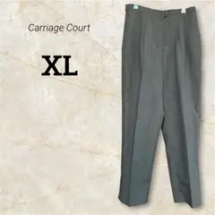 Carriage Court グレー スラックス フィット