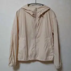 9/2まで 1000円 GU UVカットシアーブルゾン ピンク