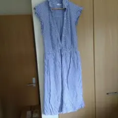 Ｇａｐ しっとりさらっとストライプ ワンピースＭサイズ