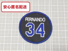 ドジャースアイロンワッペン FERNANDO34