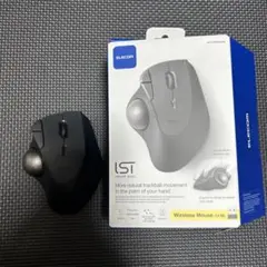 ELECOM トラックボールマウス M-IT10DRBK USB接続