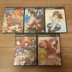 未開封品PS2ソフト まじしゃんず あかでみい 他 5本セット