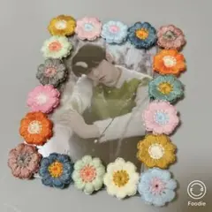花 刺繍 トレカケース デコケース トレカ