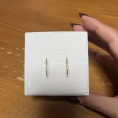 K10ダイヤモンドピアス