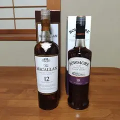 マッカラン12年 山崎12年 ボウモア18年 ラガブ-リン16年 カリラ10年