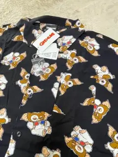 L グレムリン ギズモ 開襟シャツ シャツ 総柄 半袖　新品