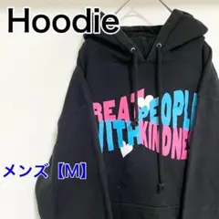 YAR26【US輸入】パーカー【メンズM】長袖　黒色