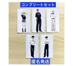 怪獣8号　ベースヤードトーキョー　オリジナルアートカード　全5種　コンプセット