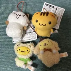 ポムポムプリン チームプリン いろんなカオ!マスコット マフィン　ベーグルセット