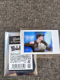 千葉ロッテマリーンズ 4 友杉篤輝 シークレットチェキ BSWユニホームver.