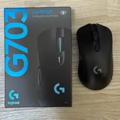 美品 Logicool G703 ソール新品 箱・付属品有 清掃済 動作確認済み