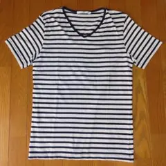 OualDice ボーダー Tシャツ L