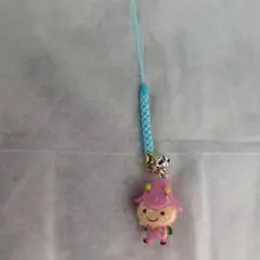 福島県西会津町ゆるキャラ　こゆりちゃんストラップ