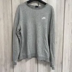 Nike グレー トレーナー ロゴ入り