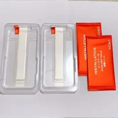 iPhone 16用 フルカバー 強化ガラスシールド フィルム2枚